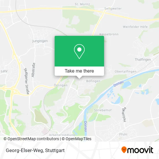 Карта Georg-Elser-Weg
