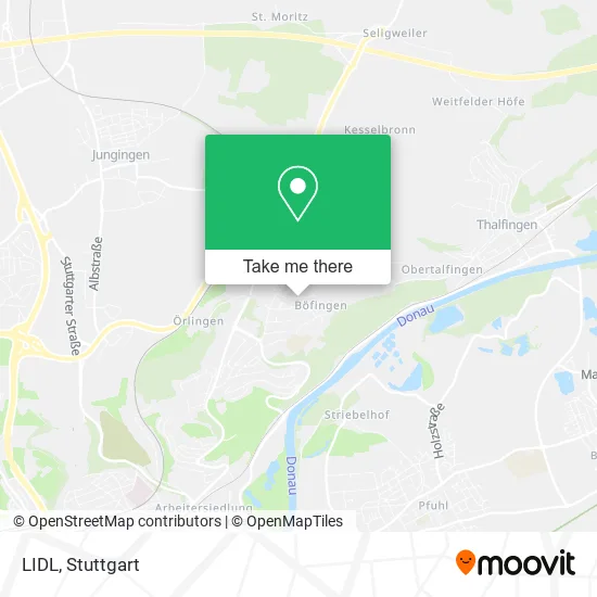 LIDL map