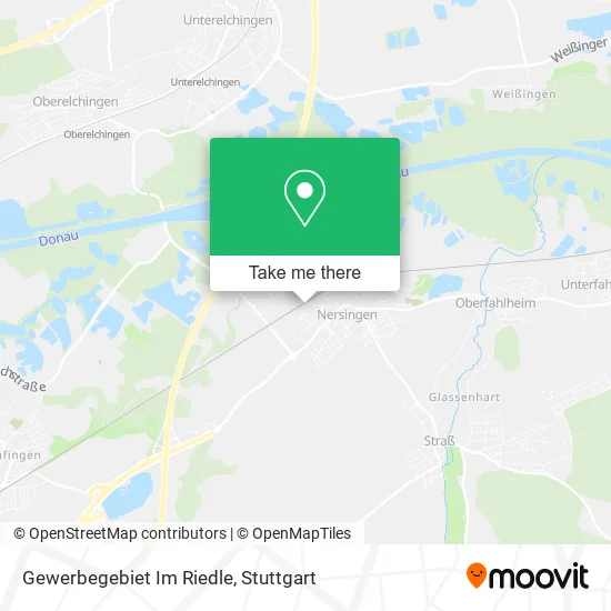 Карта Gewerbegebiet Im Riedle