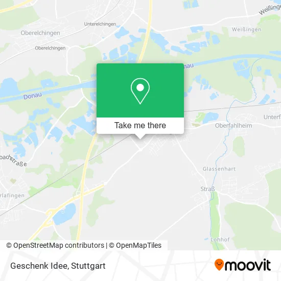 Geschenk Idee map