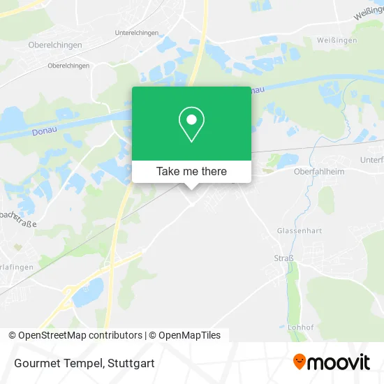 Карта Gourmet Tempel