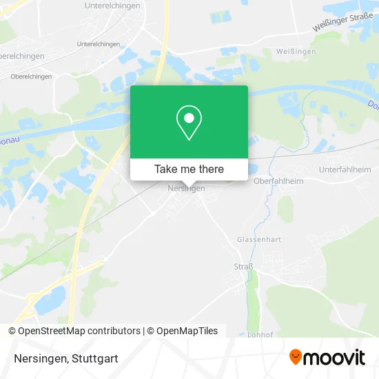 Карта Nersingen