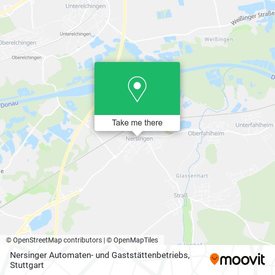 Nersinger Automaten- und Gaststättenbetriebs map