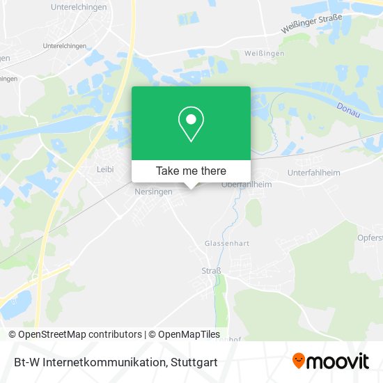 Bt-W Internetkommunikation map