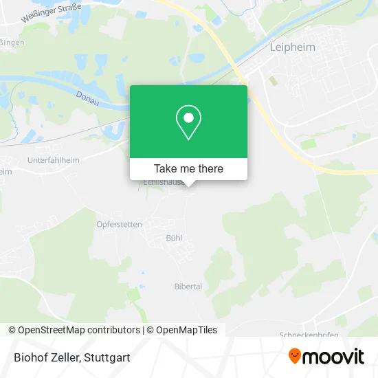Карта Biohof Zeller
