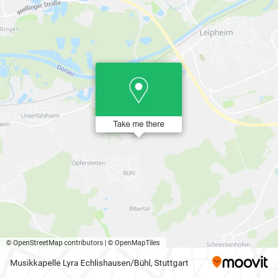 Карта Musikkapelle Lyra Echlishausen / Bühl