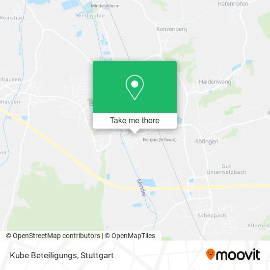 Карта Kube Beteiligungs