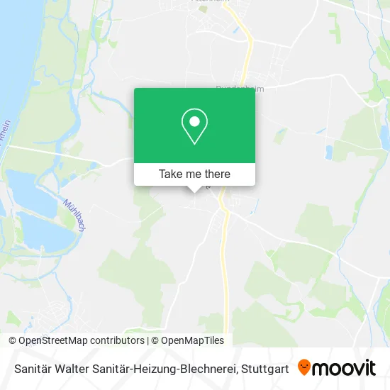 Карта Sanitär Walter Sanitär-Heizung-Blechnerei