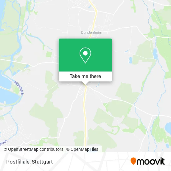 Карта Postfiliale