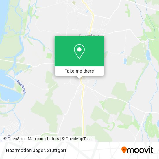 Haarmoden Jäger map