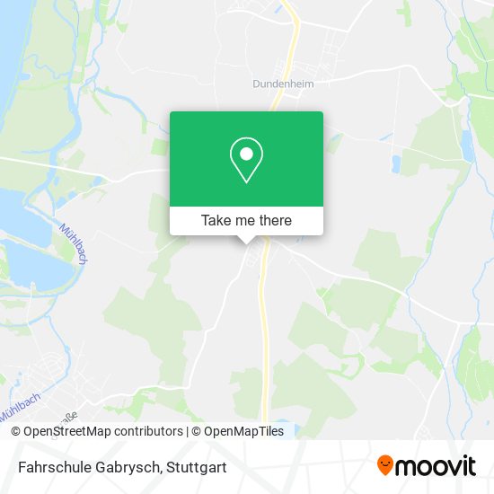 Fahrschule Gabrysch map