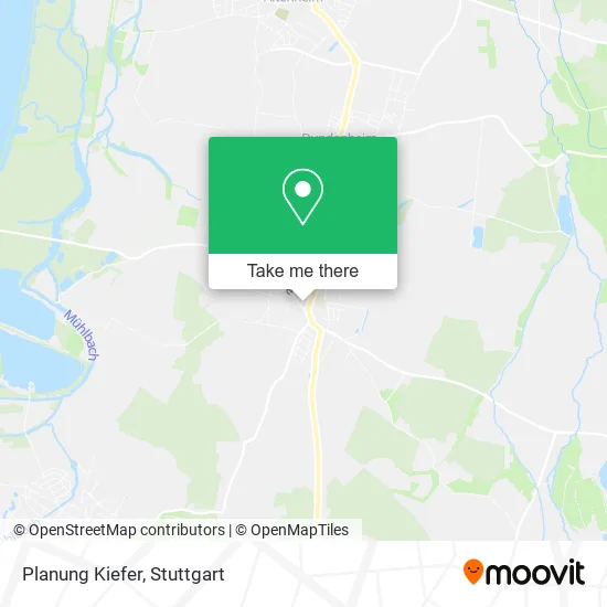 Карта Planung Kiefer