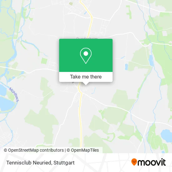 Карта Tennisclub Neuried