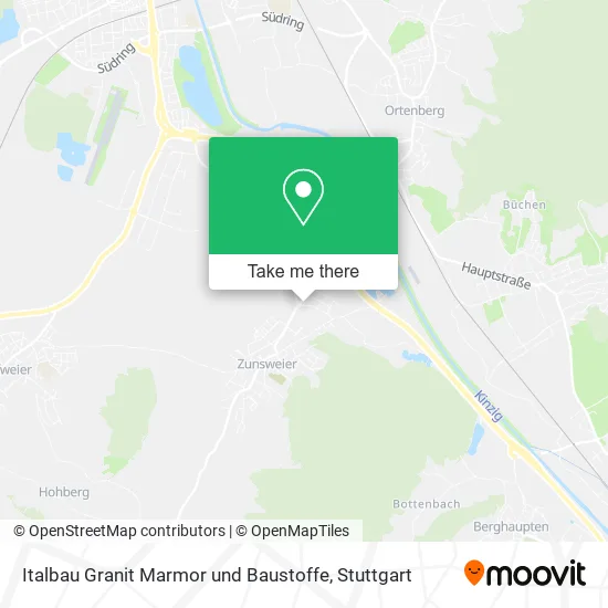 Карта Italbau Granit Marmor und Baustoffe