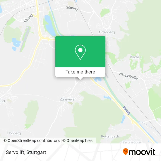 Карта Servolift
