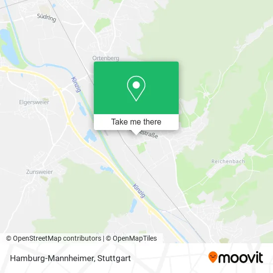 Карта Hamburg-Mannheimer