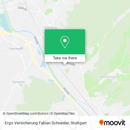 Карта Ergo Versicherung Fabian Schneider