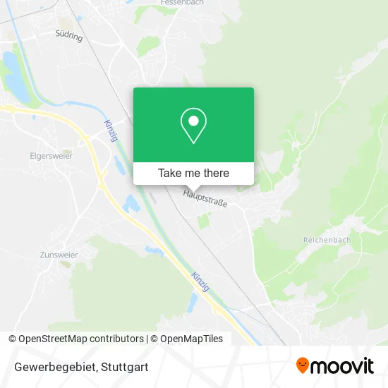 Карта Gewerbegebiet