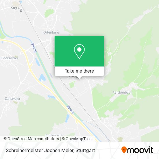 Schreinermeister Jochen Meier map