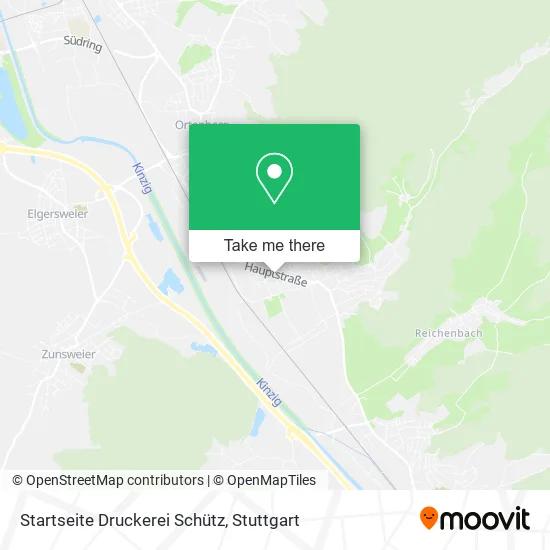 Карта Startseite Druckerei Schütz