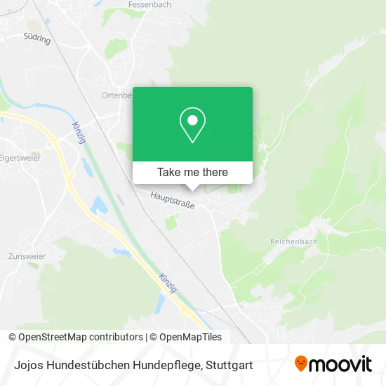 Карта Jojos Hundestübchen Hundepflege
