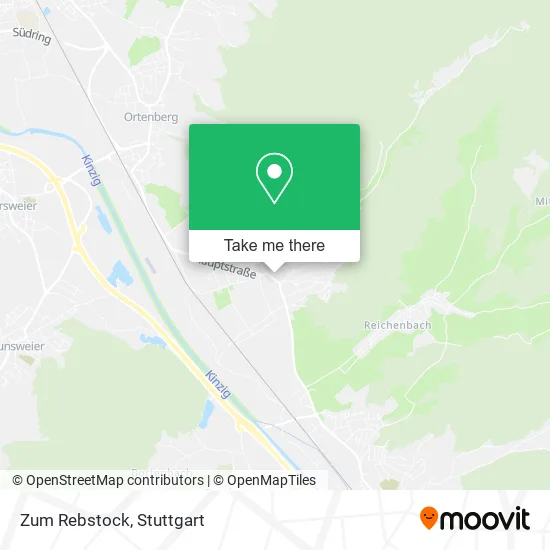 Карта Zum Rebstock