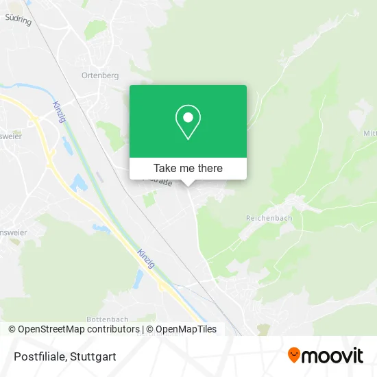 Карта Postfiliale