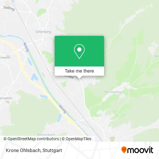 Карта Krone Ohlsbach