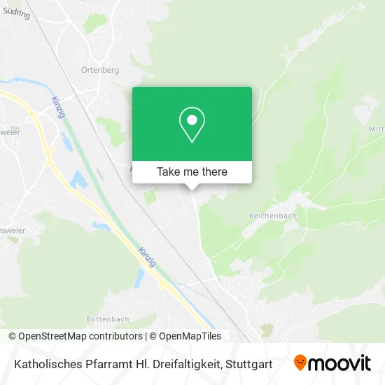 Карта Katholisches Pfarramt Hl. Dreifaltigkeit