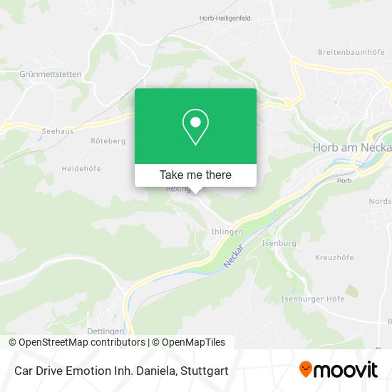 Car Drive Emotion Inh. Daniela map