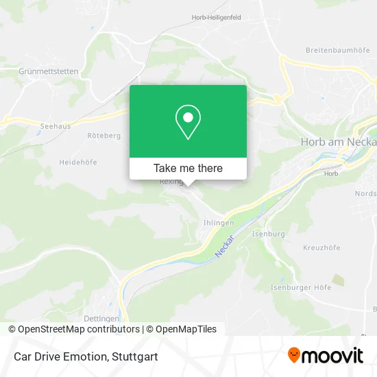 Карта Car Drive Emotion