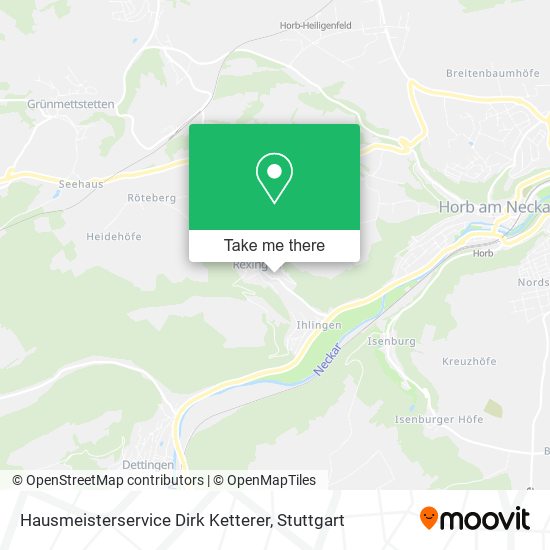 Hausmeisterservice Dirk Ketterer map