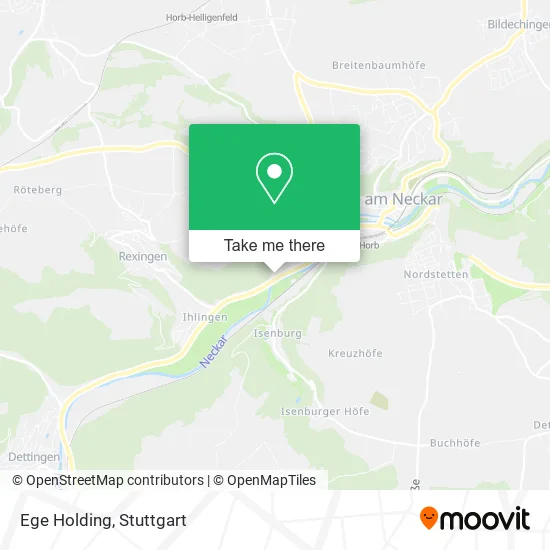 Карта Ege Holding