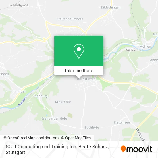 Карта SG It Consulting und Training Inh. Beate Schanz