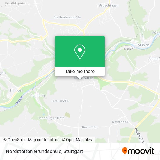 Nordstetten Grundschule map