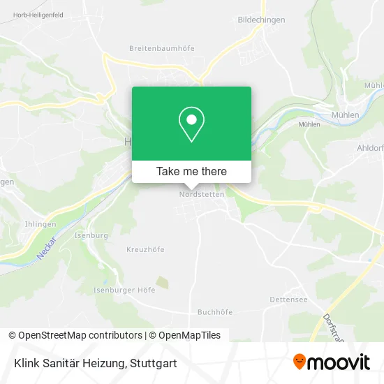 Карта Klink Sanitär Heizung