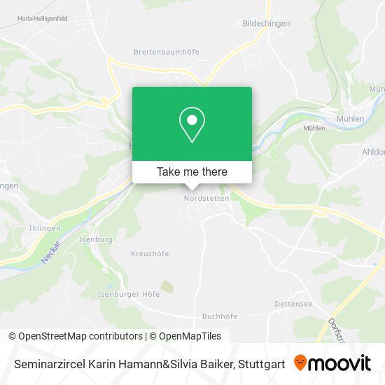 Seminarzircel Karin Hamann&Silvia Baiker map