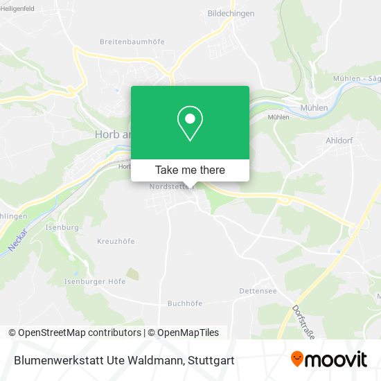 Карта Blumenwerkstatt Ute Waldmann