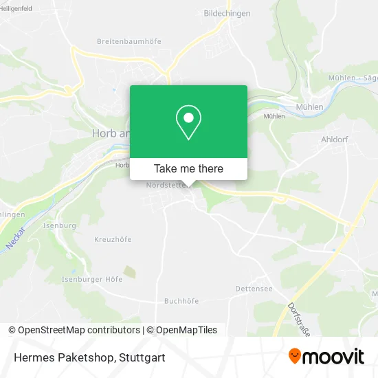Карта Hermes Paketshop