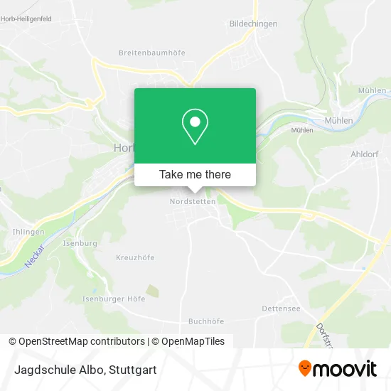 Карта Jagdschule Albo