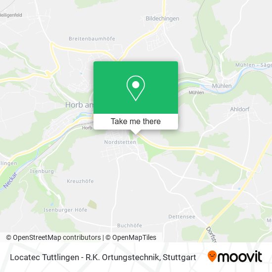Locatec Tuttlingen - R.K. Ortungstechnik map