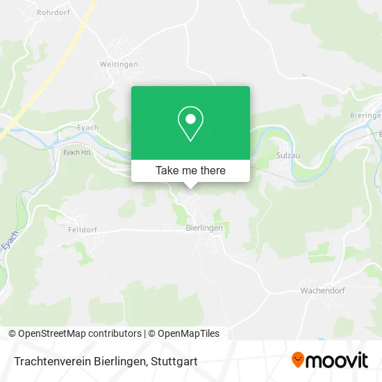 Карта Trachtenverein Bierlingen