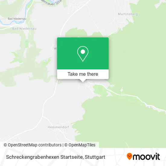 Карта Schreckengrabenhexen Startseite