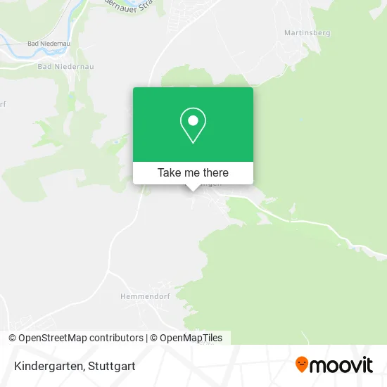 Карта Kindergarten