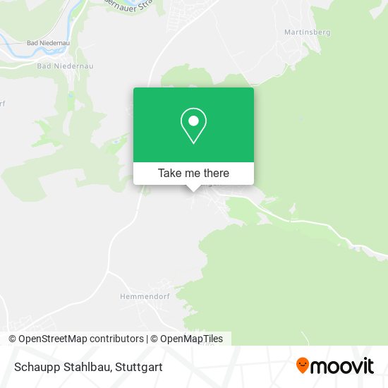 Карта Schaupp Stahlbau