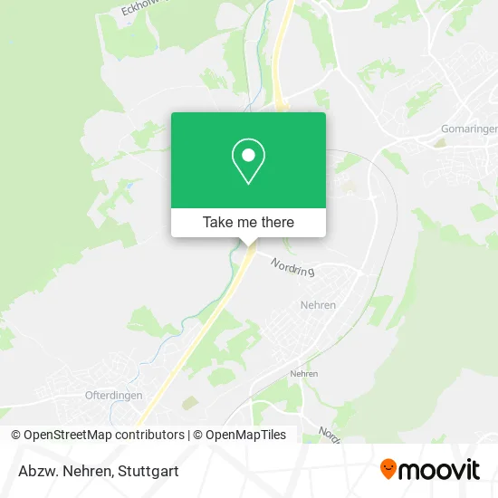 Карта Abzw. Nehren