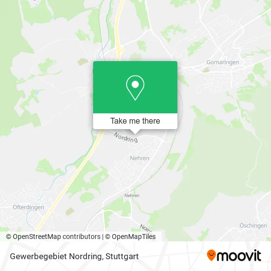 Карта Gewerbegebiet Nordring