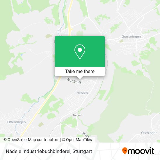 Карта Nädele Industriebuchbinderei