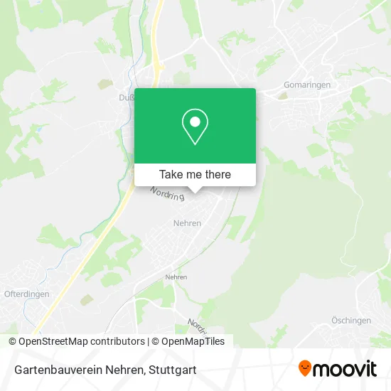 Карта Gartenbauverein Nehren