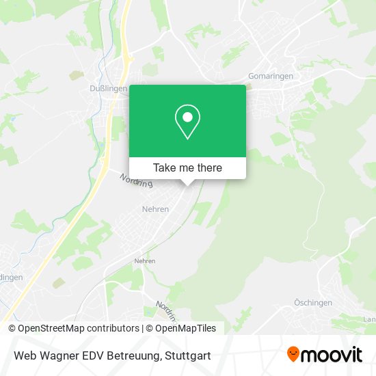 Карта Web Wagner EDV Betreuung